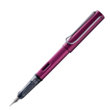 凌美（LAMY）钢笔AL-star恒星系列紫红色办公文具签字笔单只德国进口F0.7mm