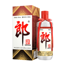 京东百亿补贴、Plus会员:郎酒 郎牌郎酒 酱香型白酒 53度 500ml*4瓶【礼品装】端午节送礼