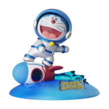 ROCKSPACE哆啦a梦 手办快乐星球潮流盲盒玩具摆件生日六一儿童节礼物男女孩 快乐星球 | 月球 哆啦a梦正版