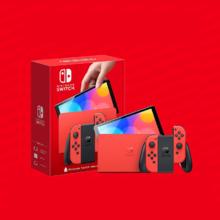 百亿补贴：Nintendo 任天堂 intendo 任天堂 Switch OLED主机 港版 马力欧主机