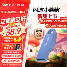 SanDisk 闪迪 128GB USB3.2 U盘 CZ550紫色 安全加密 数据恢复