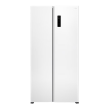京东百亿补贴、PLUS会员：TCL 455升V7对开双开门超薄大容量冰箱 R455V7-S 象牙白