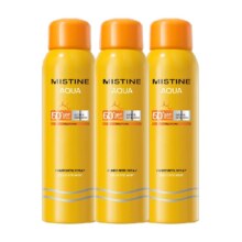 再降价、88VIP：Mistine蜜丝婷 户外防晒喷雾 100ml*3
