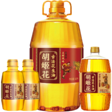 plus会员:胡姬花 古法土榨风味古法小榨系列 5.7L组合+凑单