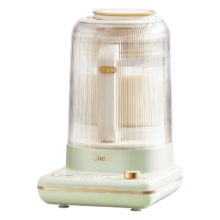 PLUS会员：美的（Midea）破壁机安睡舱低音43分贝1.2升家用豆浆机 柔音降噪榨汁机料理机 纤薄精巧小容量MJ-PB40ST21