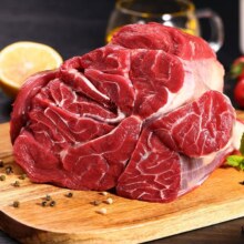 OEMG 新鲜 原切牛腱子肉 净重 2斤