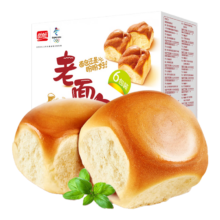 plus会员，需首购，盼盼 老面包 手撕早餐休闲零食办公室点心 奶香味930g/箱
