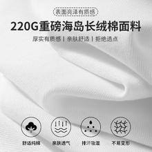 JEANSWEST 真维斯 男士220g美式重磅纯棉短袖T恤