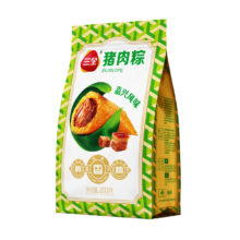 PLUS会员：三全 嘉兴风味猪肉粽 200g 2只装  *9件