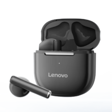 Plus会员，京东百亿补贴:联想（lenovo）真无线蓝牙耳机 5.3 适用苹果华为oppoTC3301黑色