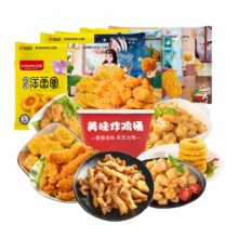 京东百亿补贴，PLUS会员:大用 炸鸡小食桶1480g（共七包）