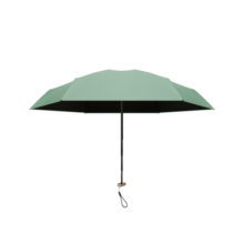 美度（MAYDU）迷你六折空气伞防晒防紫外线太阳伞女晴雨两用口袋伞M6100 尼罗绿