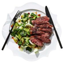 WOWBEEF 万馨沃牛 厚切安格斯眼肉牛排套餐1KG (250g*4) 谷饲原切 烧烤轻食健身牛肉