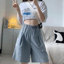 降13亓 天丝面料 雅鹿.牛仔短裤