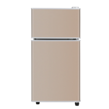需plus会员：小鸭牌小冰箱迷你小型家用 冷藏冷冻两用宿舍出租房用双开门电冰箱节能省电 一级能效-58L银色【四天约一度电】