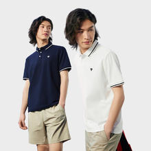 YANXUAN 网易严选 男式时尚凉感冰丝polo衫 冰藻泥科技男夏季纯色休闲百搭 亮蓝色 M（170/92A）