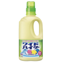 花王（KAO）彩漂衣物漂白剂去黄去污1000ml 彩色衣物漂白水强效去污渍去异味