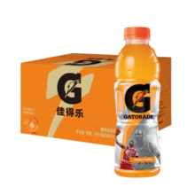 百事可乐 佳得乐 GATORADE 橙味 补充电解质 运动饮料 600ml*15瓶 整箱