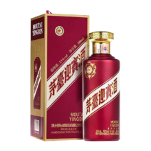 plus会员：茅台迎宾酒 酱香型白酒送礼酒水 53度 500mL 1瓶 （2024年份）