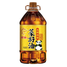 plus会员：鲤鱼压榨浓香  非转基因 菜籽油5L*3件+凑单
