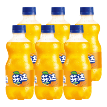 Coca-Cola 可口可乐 碳酸饮料 芬达300ml*6瓶