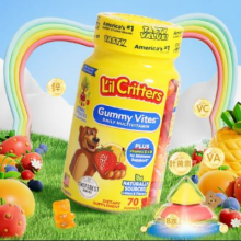 L'il Critters 丽贵 小熊糖进口复合维生素叶黄素宝宝营养软糖70粒 *3件