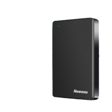 纽曼（Newsmy）1TB 移动硬盘  双盘备份 清风Plus金属版 USB3.0 2.5英寸  多色可选