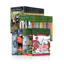 预售 【64册大套装】神奇树屋第一季&第二季Magic Tree House 儿童故事初级章节书桥梁书探险历奇分级读物英文原版7-12岁