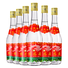 京东百亿补贴、plus会员:西凤酒 西凤375 45度 375ml*6瓶 整箱装 凤香型白酒