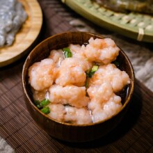 PLuS会员，京东百亿补贴，宽达 鲜虾滑 150g*3 虾肉含量95% 火锅食材关东煮火锅丸子 海鲜水产