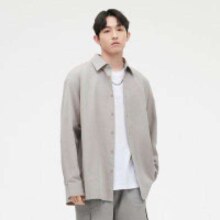 GXG 龚俊心选 休闲长袖衬衫外套男