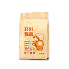 开心怪兽 混合猫砂除臭 4斤