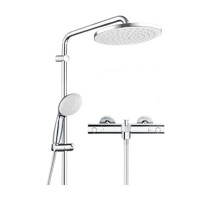 GROHE 高仪 进口恒温淋浴花洒套装 有下水 26452001+34774