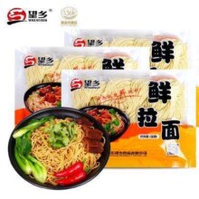 PLUS会员: 望乡 鲜拉面 400g*3袋
