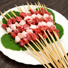 伊聚德 宁夏盐池滩羊肉 羊肉串60串