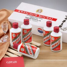 MOUTAI 茅台 飞天茅台 酱香型白酒 53度 50ml*5瓶