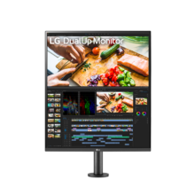 plus会员：LG27.6英寸28MQ780 NanoIPS 16:18 魔方屏 PBP KVM Type-C90W