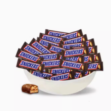 百亿补贴！SNICKERS 士力架 花生夹心巧克力20g*40根散装