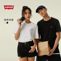 Levi's 李维斯 情侣字母logo短袖 002U3