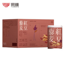 PLUS会员：TONGFU PORRIDGE 同福碗粥 同福 红豆藜麦粥 280g*8罐