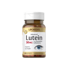 LINDBERG 护眼叶黄素软胶囊30mg60粒护眼片 高含量缓解视疲劳保护眼睛美国进口 1瓶【体验装】【缓解眼疲劳】