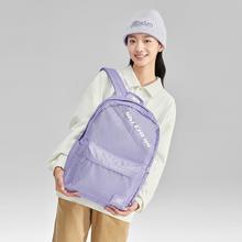 百亿补贴：SKECHERS 斯凯奇 百搭男女高中生可爱休闲书包学生情侣时尚潮流大容量双肩包