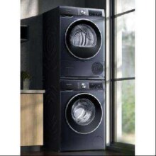 plus会员：SIEMENS 西门子 超氧系列 10+10kg洗烘套装 E10W+D10W（湖蕴蓝）