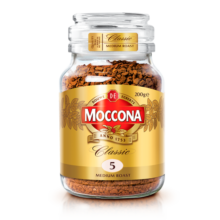 摩可纳Moccona 进口冻干速溶黑咖啡无蔗糖健身运动燃减经典中度烘焙200g