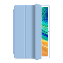 ipad保护套左侧笔槽air5/4/3第八代2019版10.2款pro10.5寸三折9.7适用苹果平板2020保护壳mini4/5硅胶软壳