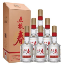 预售：五粮液 五粮春 第二代 浓香型白酒 52度 500ml*6瓶
