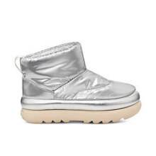 限尺码：UGG 女士迷你浪纹款金属色短靴 1135151