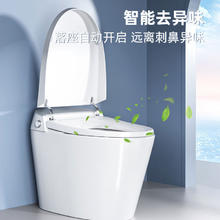 HEGII 恒洁 智能马桶H33内置水箱无水压限制离座感应冲水虹吸式智能坐便器 内置水箱增压泵冲 H33-300坑距