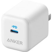 ANKER安克苹果充电器PD快充20W充电头Type-C适用iPhone15ProMax/plus/14/13/12/华为/小米手机充电头白