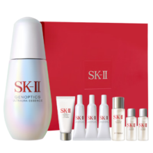 PLUS会员、百亿补贴：SK-II 小灯泡美白精华50ml 全套sk2护肤品套装礼盒